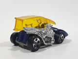 2007 Hot Wheels Wild Things Motor Psycho Popcycle Metalflake Dark Blue Die Cast Toy Car Vehicle