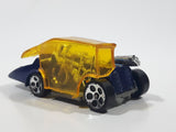 2007 Hot Wheels Wild Things Motor Psycho Popcycle Metalflake Dark Blue Die Cast Toy Car Vehicle