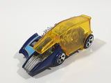 2007 Hot Wheels Wild Things Motor Psycho Popcycle Metalflake Dark Blue Die Cast Toy Car Vehicle