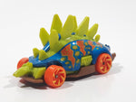 2019 Hot Wheels Dino Riders Motosaurus Blue Die Cast Toy Car Vehicle