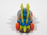 2019 Hot Wheels Dino Riders Motosaurus Blue Die Cast Toy Car Vehicle