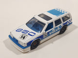 2020 Hot Wheels  HW Race Day Volvo 850 Estate White Die Cast Toy Car Vehicle