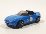 2019 Hot Wheels HW Speed Graphics '91 Mazda MX-5 Miata Blue Die Cast Toy Car Vehicle