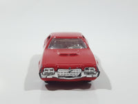 2011 Hot Wheels '72 Ford Gran Torino Sport Red Die Cast Toy Muscle Car Vehicle