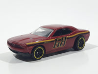 2016 Hot Wheels Multipack Exclusives Dodge Challenger Concept Metalflake Dark Red Die Cast Toy Muscle Car Vehicle