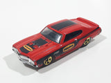 2009 Hot Wheels '70 Buick GSX Red Die Cast Toy Car Vehicle