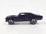 2006 Hot Wheels Red Line '68 Nova Metalflake Purple Die Cast Toy Car Vehicle