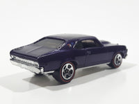 2006 Hot Wheels Red Line '68 Nova Metalflake Purple Die Cast Toy Car Vehicle