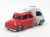 2020 Hot Wheels Tooned RV There Yet Red and White Die Cast Toy Car Vehicle