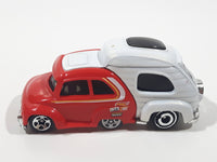 2020 Hot Wheels Tooned RV There Yet Red and White Die Cast Toy Car Vehicle