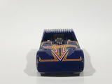 2011 Hot Wheels The Hot Ones '77 Plymouth Arrow Funny Car Dark Blue Die Cast Toy Car Vehicle with Lift Up Body