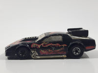 1986 Hot Wheels Flip Outs Camaro Wind Black Die Cast Toy Car Vehicle