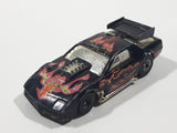 1986 Hot Wheels Flip Outs Camaro Wind Black Die Cast Toy Car Vehicle