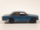 Vintage 1979 Lesney Matchbox Superfast No. 56 Mercedes 450 SEL Blue Die Cast Toy Car Vehicle with Opening Doors Busted Windshield