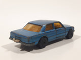 Vintage 1979 Lesney Matchbox Superfast No. 56 Mercedes 450 SEL Blue Die Cast Toy Car Vehicle with Opening Doors Busted Windshield