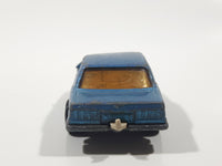 Vintage 1979 Lesney Matchbox Superfast No. 56 Mercedes 450 SEL Blue Die Cast Toy Car Vehicle with Opening Doors Busted Windshield