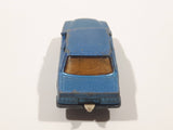 Vintage 1979 Lesney Matchbox Superfast No. 56 Mercedes 450 SEL Blue Die Cast Toy Car Vehicle with Opening Doors Busted Windshield