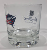 Rare Limited Release Crown Royal "NHL Rocks" Columbus Blue Jackets Hockey Team Clear Glass Whisky Cup