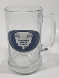 NHL Ice Hockey Team Toronto Maple Leafs 5 3/8" Tall Glass Beer Mug Cup