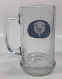 NHL Ice Hockey Team Toronto Maple Leafs 5 3/8" Tall Glass Beer Mug Cup