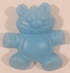 Blue Plastic Bear Toy 1 5/8" x 1 3/4"