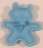 Blue Plastic Bear Toy 1 5/8" x 1 3/4"