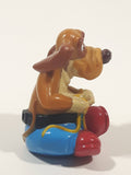 1992 Goldcrest Animations Disney Rock A Doodle Patou Dog Character 2 1/4" Tall Toy Figure