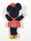 Vintage Applause Disney Minnie Mouse 8" Tall Toy Stuff Plush Character