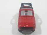 Vintage Majorette No. 252 JP4 Red 1:47 Scale Die Cast Toy Car Vehicle Made in France