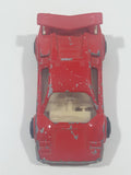Vintage Majorette No. 237 Lamborghini Countach Red 1/56 Scale Die Cast Toy Car Vehicle