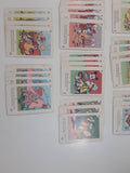 Vintage Russell Card Games Walt Disney Productions Mickey Mouse Funny Rummy Laughs Galore Card Game 49 Cards
