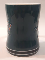 2017 Boelter Brand San Jose Sharks NHL Ice Hockey Team 4 1/2" Tall Embossed Ceramic Coffee Mug Cup