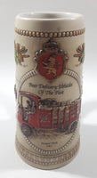 Ceramarte Stroh's Heritage Series V Beer Delivery Vehicles of The Past 1912 Packard Truck 7 1/2" Tall Ceramic Beer Stein Mug