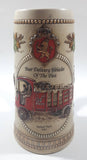 Ceramarte Stroh's Heritage Series V Beer Delivery Vehicles of The Past 1912 Packard Truck 7 1/2" Tall Ceramic Beer Stein Mug