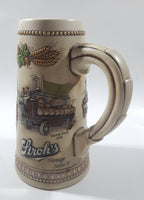 Ceramarte Stroh's Heritage Series V Beer Delivery Vehicles of The Past 1912 Packard Truck 7 1/2" Tall Ceramic Beer Stein Mug