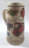 Ceramarte Stroh's Heritage Series V Beer Delivery Vehicles of The Past 1912 Packard Truck 7 1/2" Tall Ceramic Beer Stein Mug