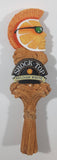 Shock Top Belgian White Beer Wheat and Orange with Mohawk and Sunglasses 12" Tall 3D Resin Bar Beer Pull Tap