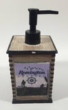 Rare Remington Country Hunting Themed 8" Tall Wood Look Resin Lotion Soap