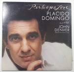1981 CBS Placido Domingo with John Denver Perhaps Love, Annie's Song 12" Vinyl Record