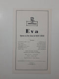 Montilla Records Eva Operetta By Franz Lehar 12" Vinyl Record