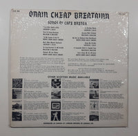 Celtic Orain Cheap Breatainn Songs of Cape Breton From Original Masters 12" Vinyl Record