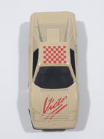 Unknown Brand "Victor" Cream Beige Die Cast Toy Car Vehicle