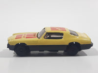 Unknown Brand "New Way Perfect" Yellow Die Cast Toy Car Vehicle