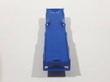 Semi Trailer Blue Plastic Die Cast Toy Car Vehicle Broken Hitch