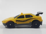 1997 Hot Wheels McDonald's Taxi Plastic Body Yellow Die Cast Toy Car Vehicle McDonald's Happy Meal