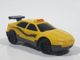 1997 Hot Wheels McDonald's Taxi Plastic Body Yellow Die Cast Toy Car Vehicle McDonald's Happy Meal