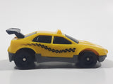 1997 Hot Wheels McDonald's Taxi Plastic Body Yellow Die Cast Toy Car Vehicle McDonald's Happy Meal