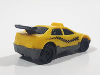 1997 Hot Wheels McDonald's Taxi Plastic Body Yellow Die Cast Toy Car Vehicle McDonald's Happy Meal