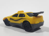 1997 Hot Wheels McDonald's Taxi Plastic Body Yellow Die Cast Toy Car Vehicle McDonald's Happy Meal