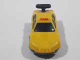 1997 Hot Wheels McDonald's Taxi Plastic Body Yellow Die Cast Toy Car Vehicle McDonald's Happy Meal